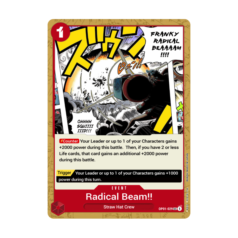 Radical beam OP01-029 UC