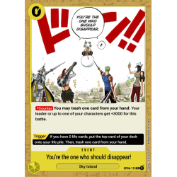 You're the One Who Should Disappear OP06-115 R