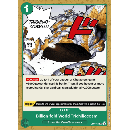 The Billion-fold World Trichiliocosm OP06-038 R