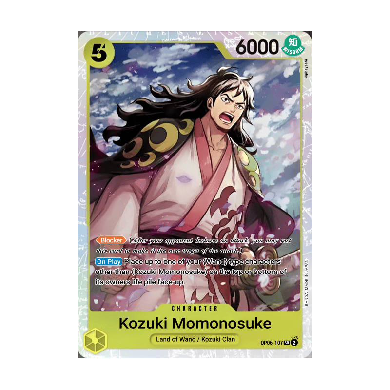 Kouzuki Momonosuke OP06-107 R