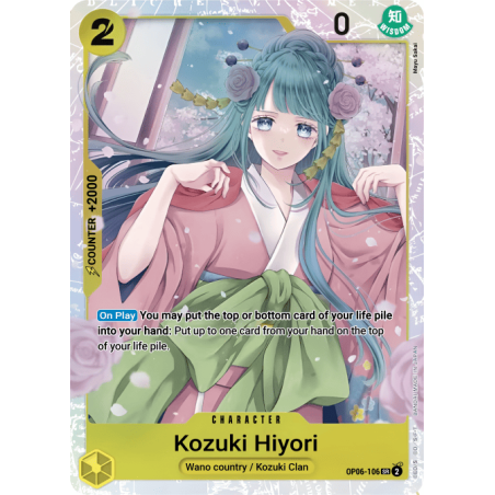 Kouzuki Hiyori OP06-106 SR