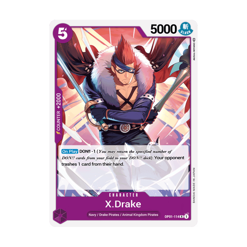 X-Drake OP01-114 SR