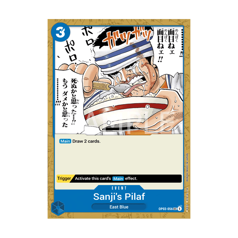 Sanji's Pilaf OP03-056 UC