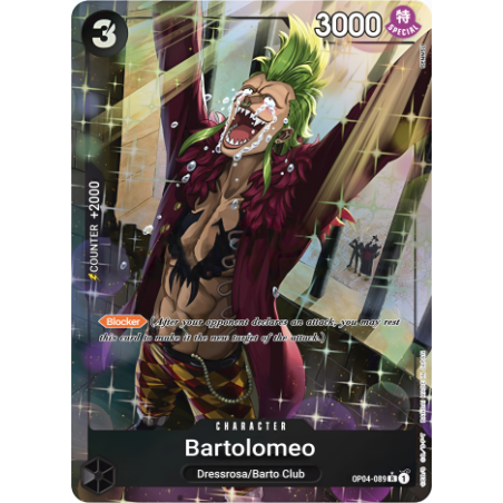 Bartolomeo (OP04-089) (Alternate Art)