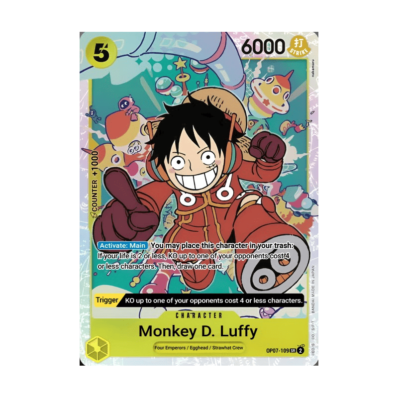 Monkey.D.Luffy OP07-109 SR