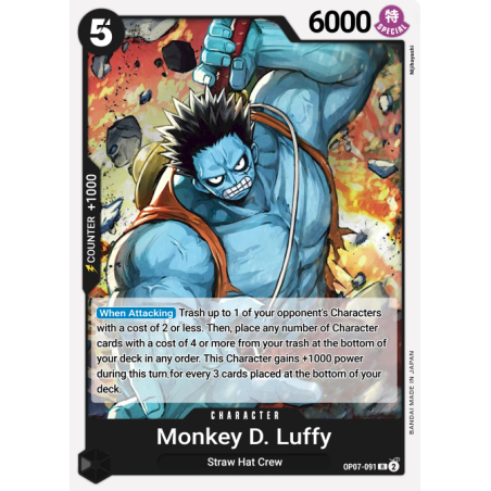 Monkey.D.Luffy OP07-091 R