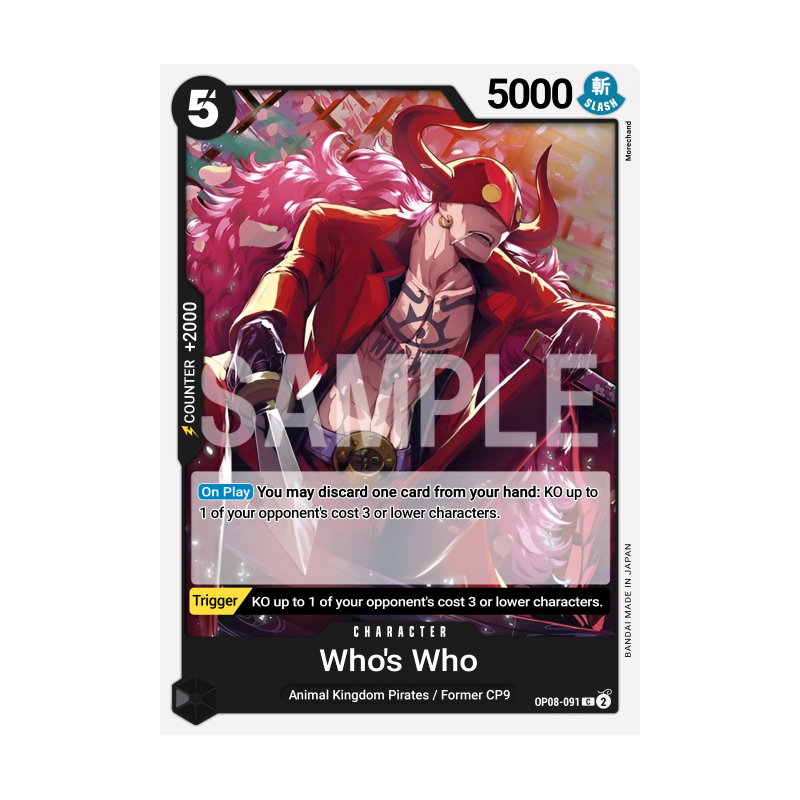 Who's Who OP08-091 R