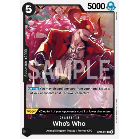Who's Who OP08-091 R