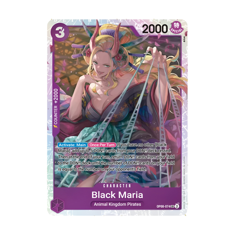 Black Maria OP08-074 SR