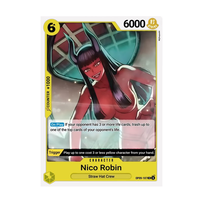 Nico Robin OP09-107 R