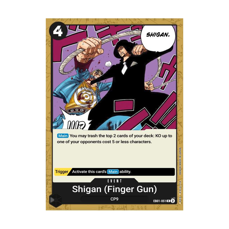 Finger Pistol EB01-051 R