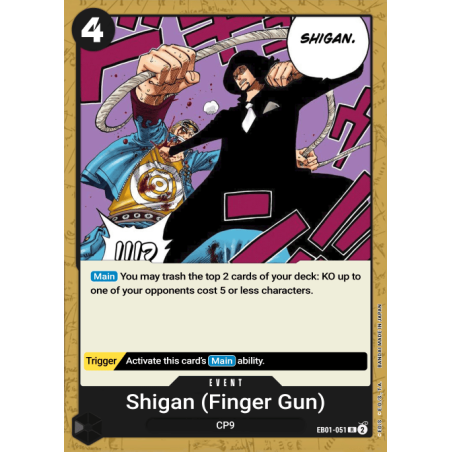 Finger Pistol EB01-051 R