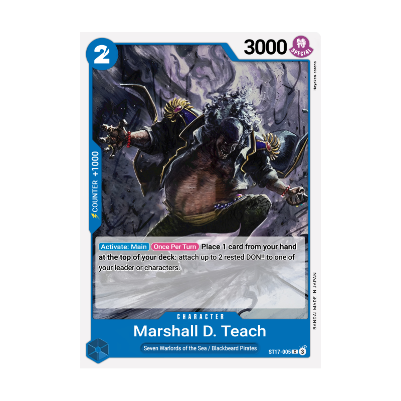 Marshall D.Teach ST17-005 C