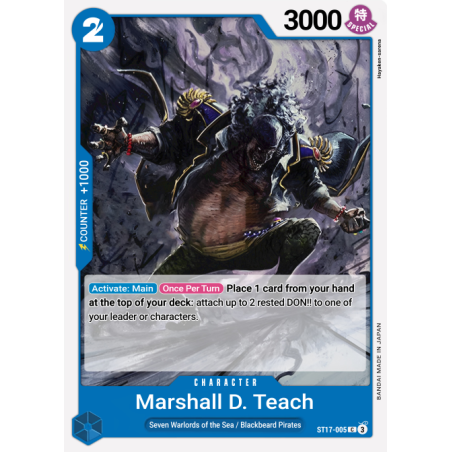 Marshall D.Teach ST17-005 C