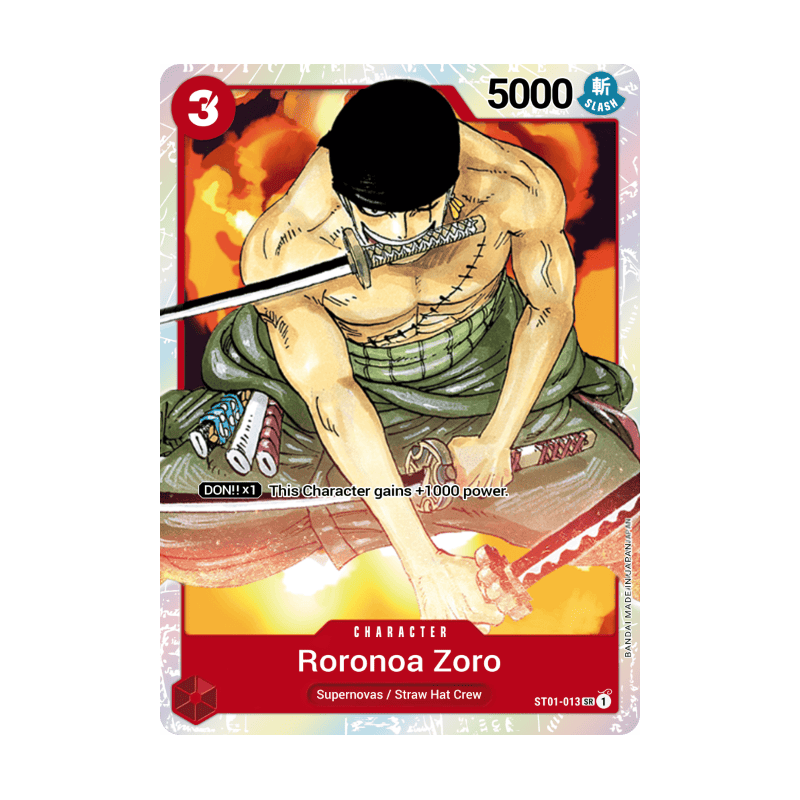 Roronoa Zoro ST01-013 SR
