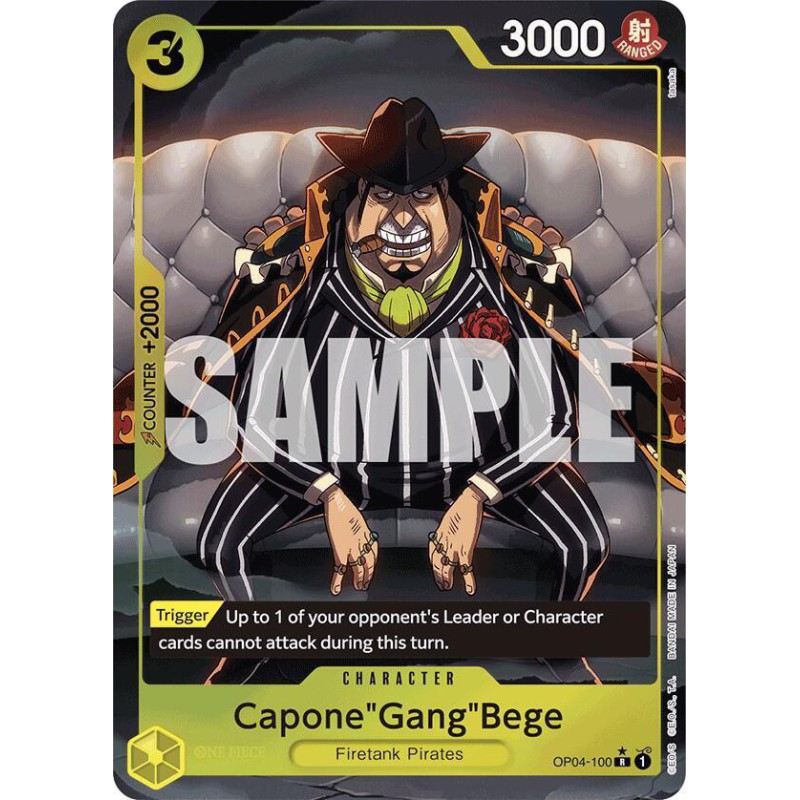 Capone"Gang"Bege OP04-100 (Alternate Art)
