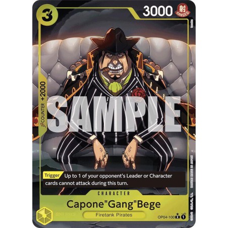 Capone"Gang"Bege OP04-100 (Alternate Art)
