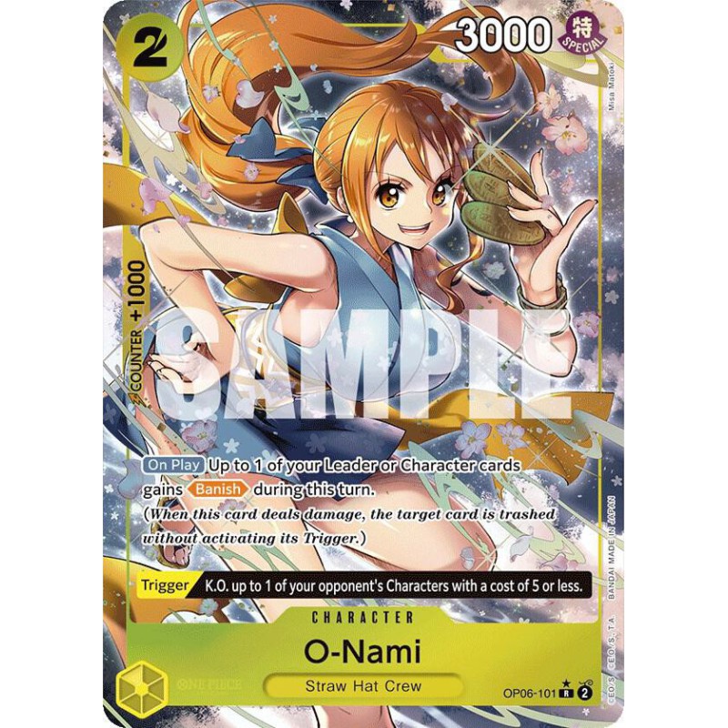 O-Nami OP06-101 (Alternate Art)