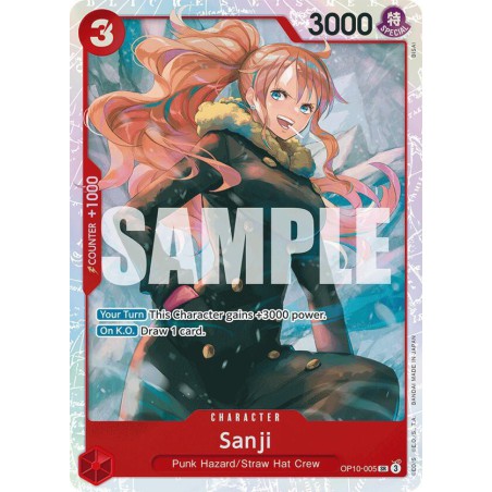 Sanji OP10-005 SR