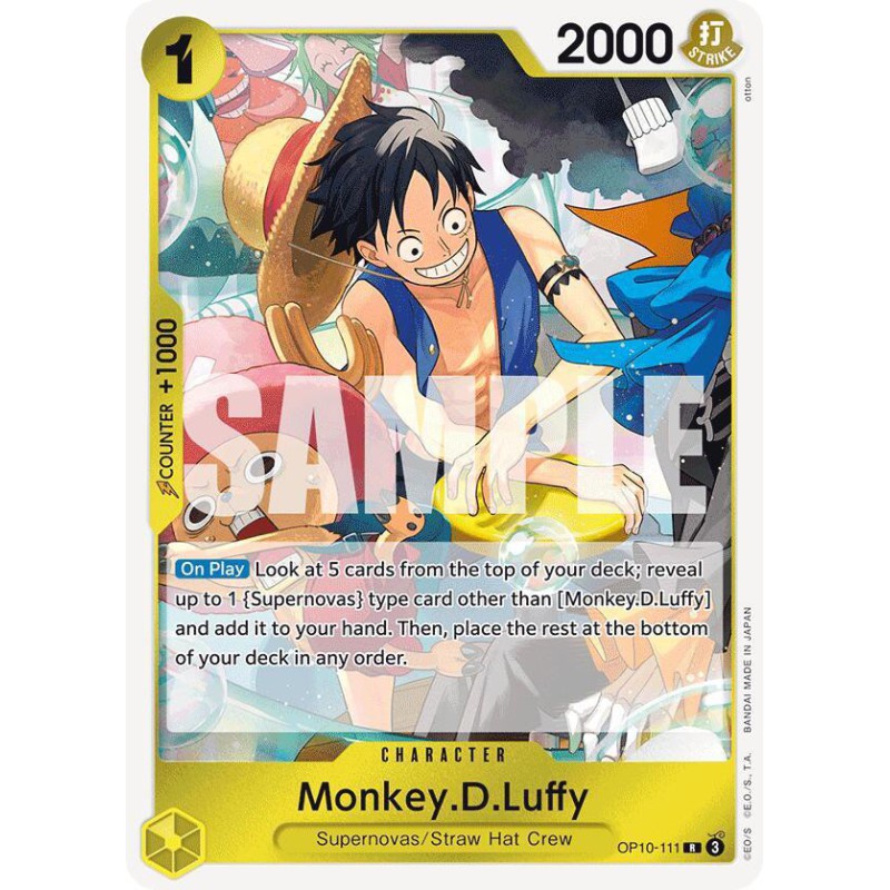 Monkey D luffy OP10-111 R
