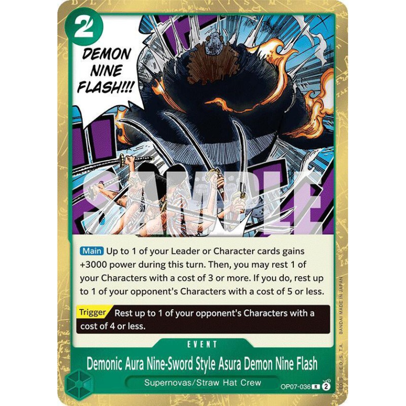 Demonic Aura OP07-036 R