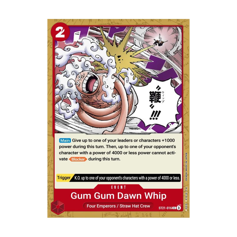 Gum-Gum Dawn Whip ST21-016 C