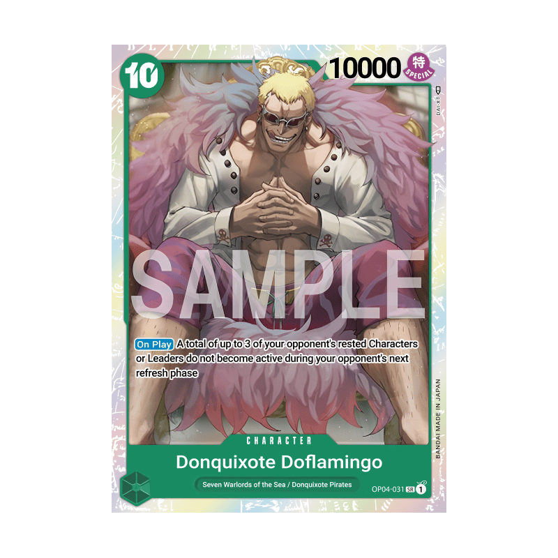 Donquixote DoflamingoOP04-031 SR