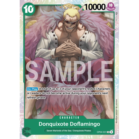 Donquixote DoflamingoOP04-031 SR