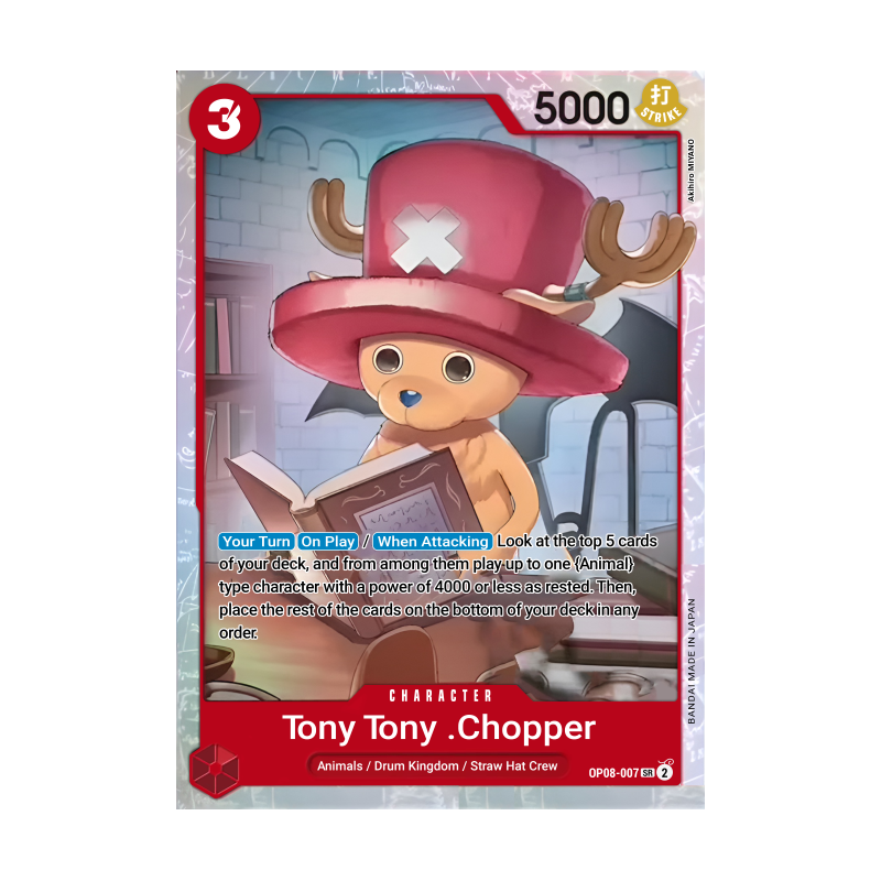 Tont.Tony Chopper OP08-007 SR