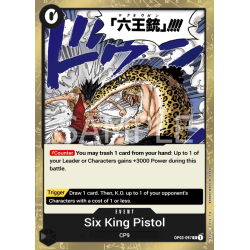 Six King Pistol OP03-097 R