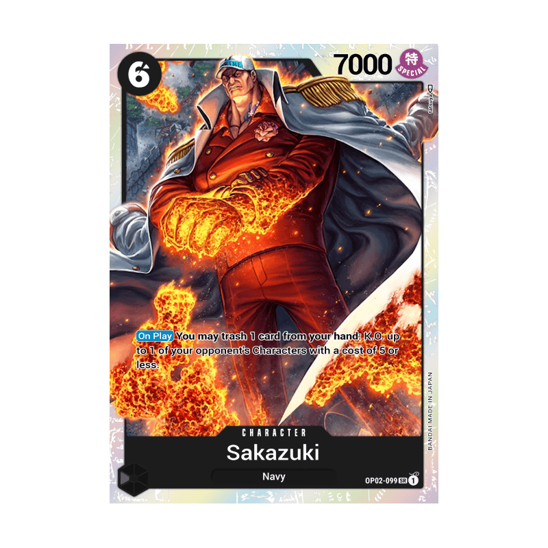 Sakazuki OP02-099 SR