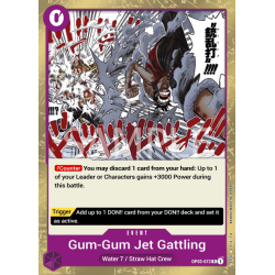 Gum-Gum jet Gatling OP03-072 R