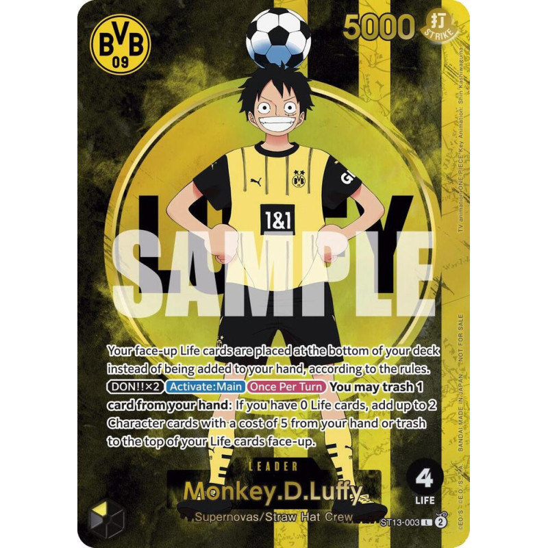 Monkey.D.Luffy (BVB x One Piece Campaign) - One Piece Promotion Cards (OP-PR)