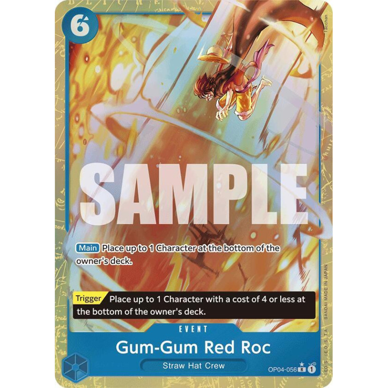 Gum-Gum Red Roc (Alternate Art) OP04-056
